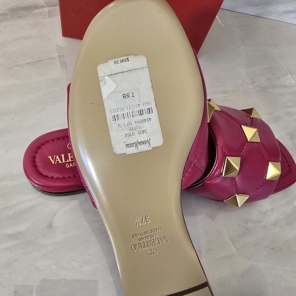 Valentino Leather Sandals - Picture 7 of 9